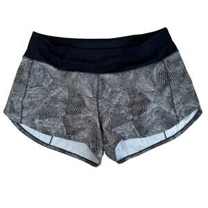 Lululemon Speed Up Short Long Updated Fit Velocity Mesh Island Mist Black 10